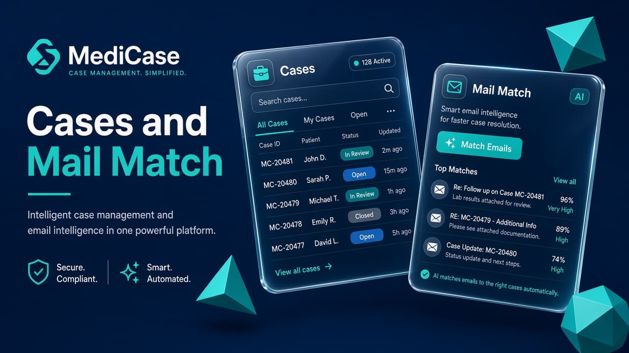 MediCase product workspace for workers’ compensation and disability case management